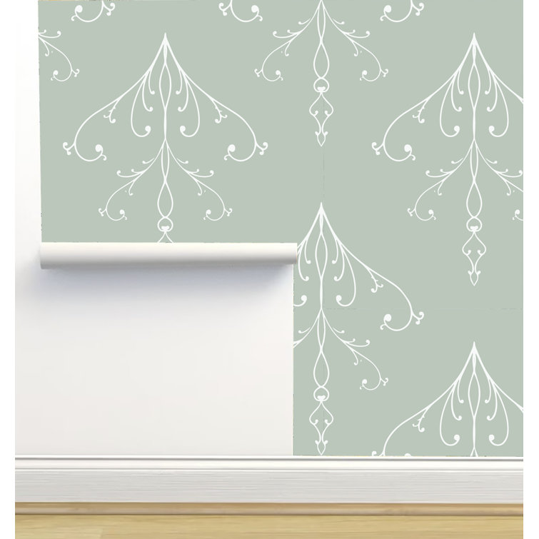 Limitless Walls Monor Designs Peel & Stick Floral Roll Wayfair